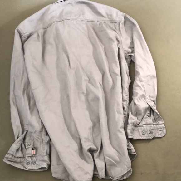 CARHARTT FR ( flame 🔥 resistant) Westex, Men’s work shirt size 2XL” Tall, - Picture 6 of 16